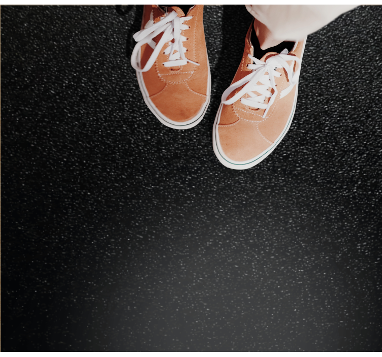 Covor de vinil hol acoperire texturată din abanos - TenStickers