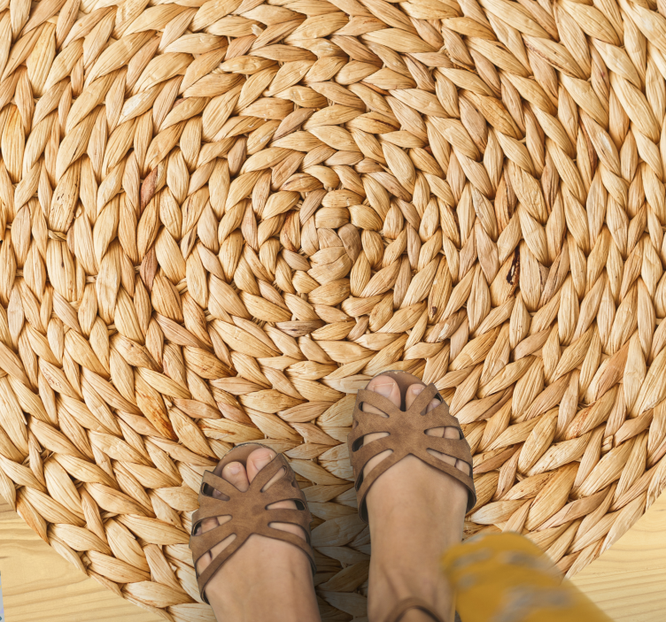 Covor de vinil texturat model împletit - TenStickers