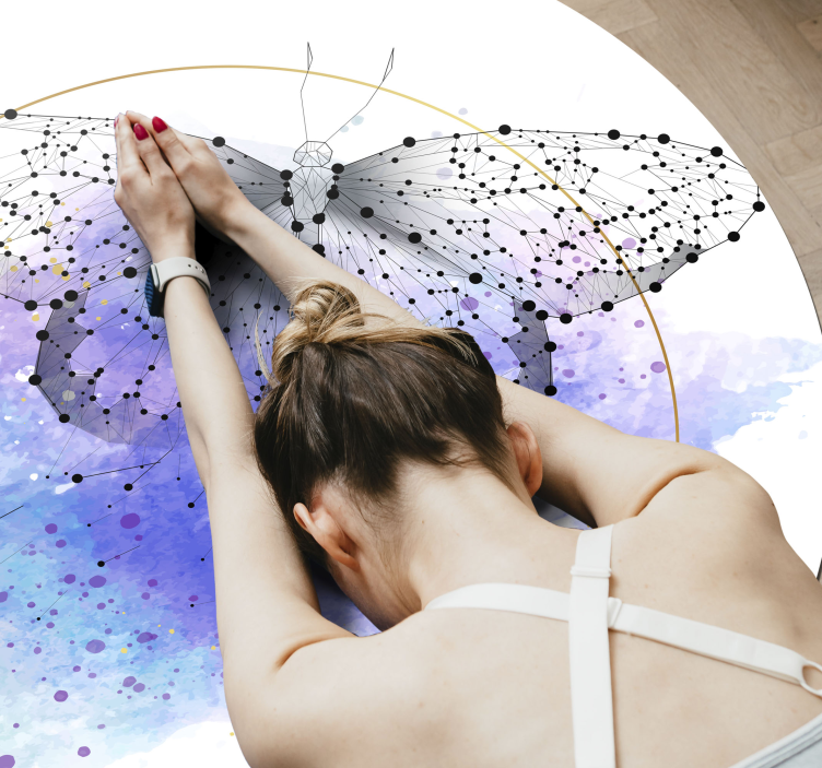 Covor de vis fluture animal - TenStickers