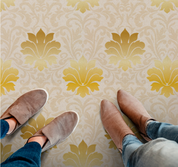 Covor de vinil epocă eleganță model baroc - TenStickers