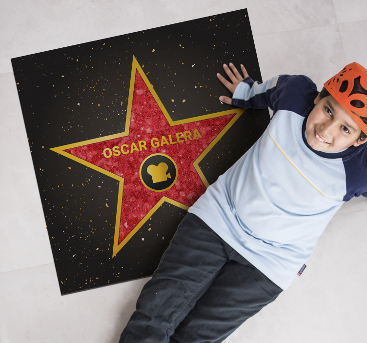 Covor personalizat de stele din hollywood - TenStickers