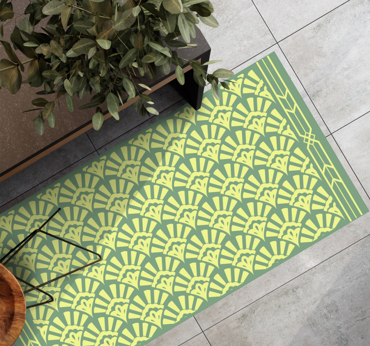 Covor vintage model lamaie anii '70 - TenStickers