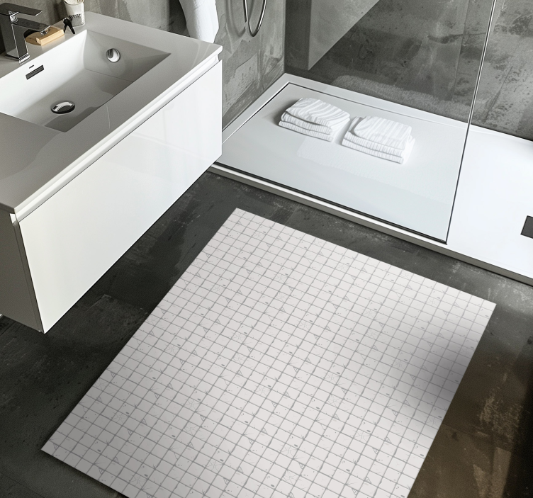 Covor sufragerie vechi din faianta alba - TenStickers