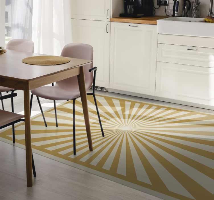 Covor sunburst design modern - TenStickers