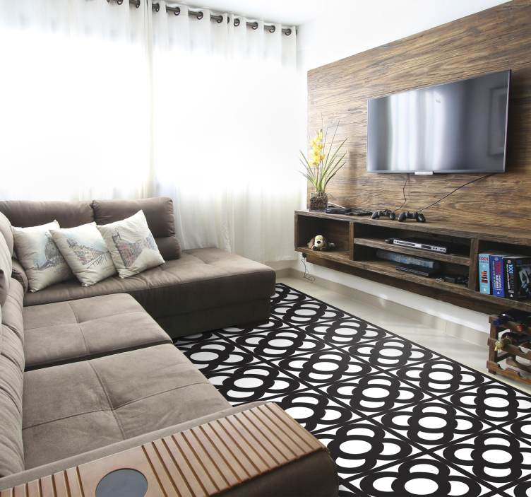 Covor textura pietruita barcelona - TenStickers