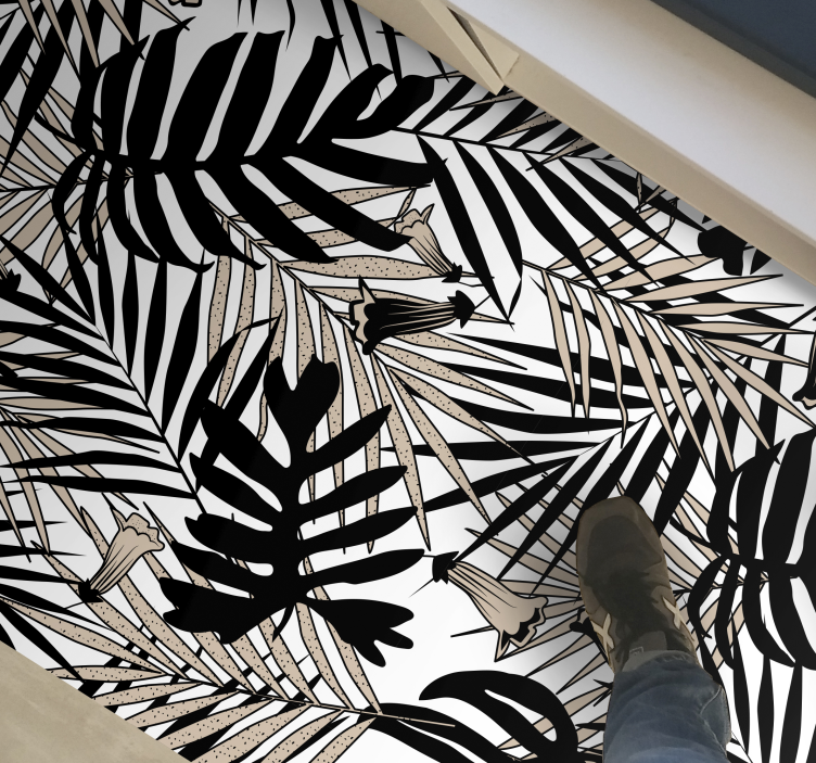 Covor de vinil tropical vis natură - TenStickers