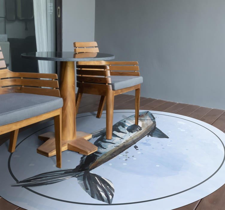 Covor vinil animal explorare acvatică - TenStickers