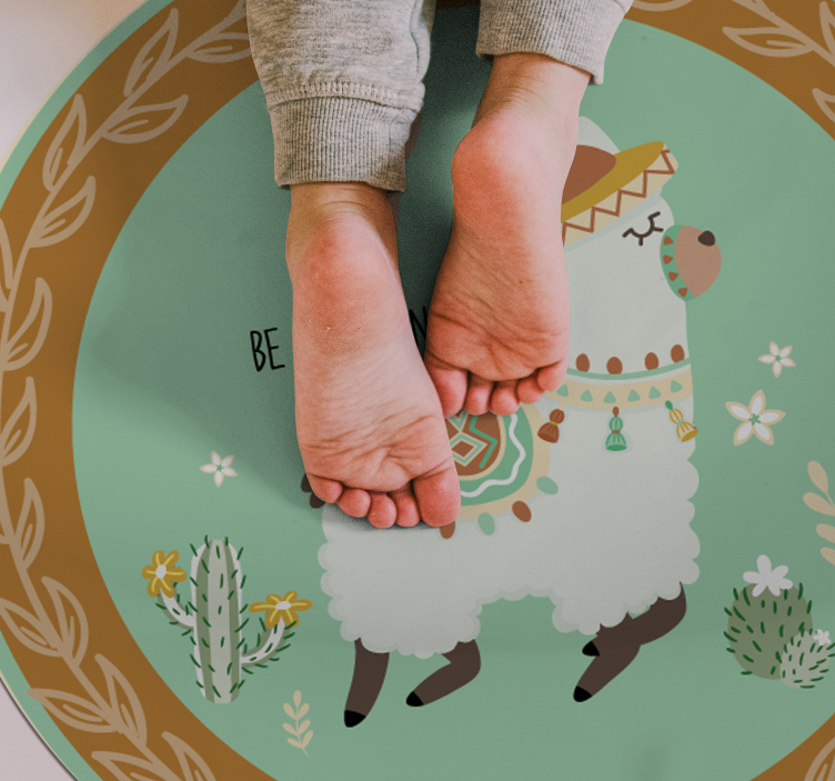 Covor vinil animal fi lamazing - TenStickers