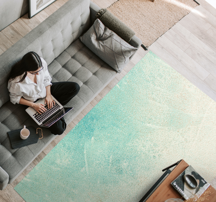 Covor minunat din piatră turcoaz - TenStickers