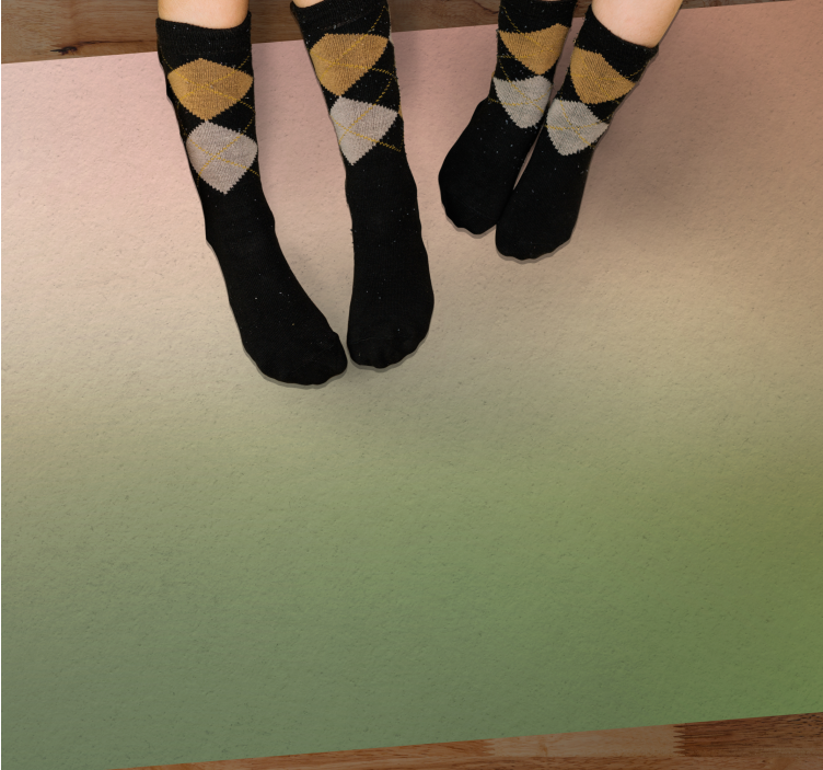 Covor vinil hol intrare amestec de culori gradient - TenStickers