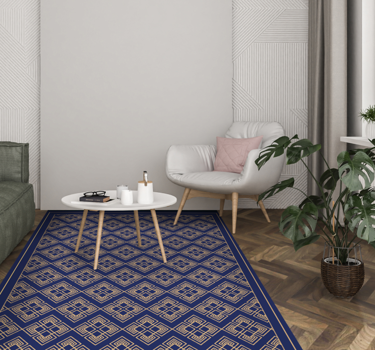 Covor vinil mandala mandala geometrica - TenStickers