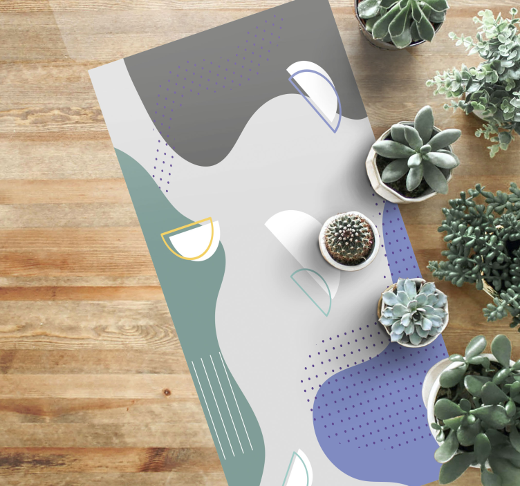 Covor vinil minimalist design minimalist abstract - TenStickers