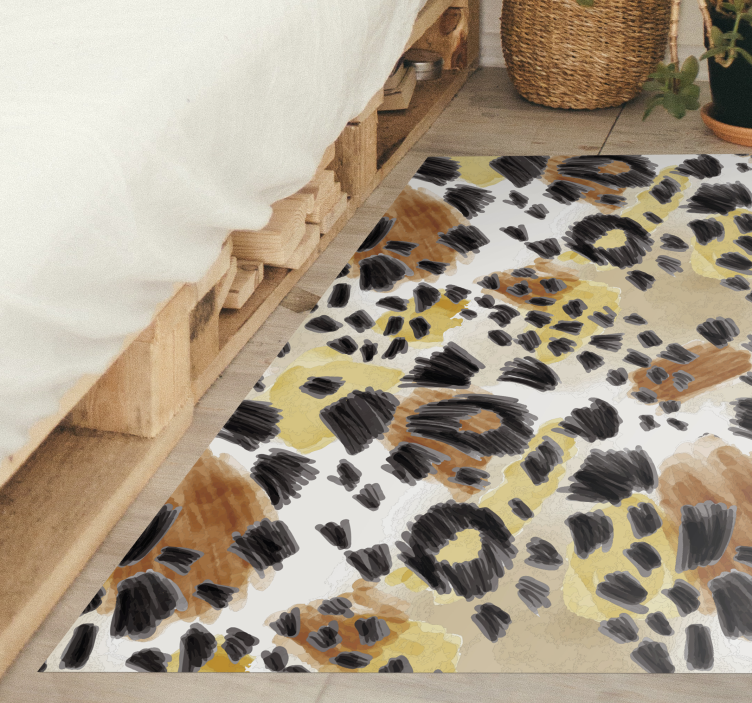 Covor vinil print animalier model elegant - TenStickers