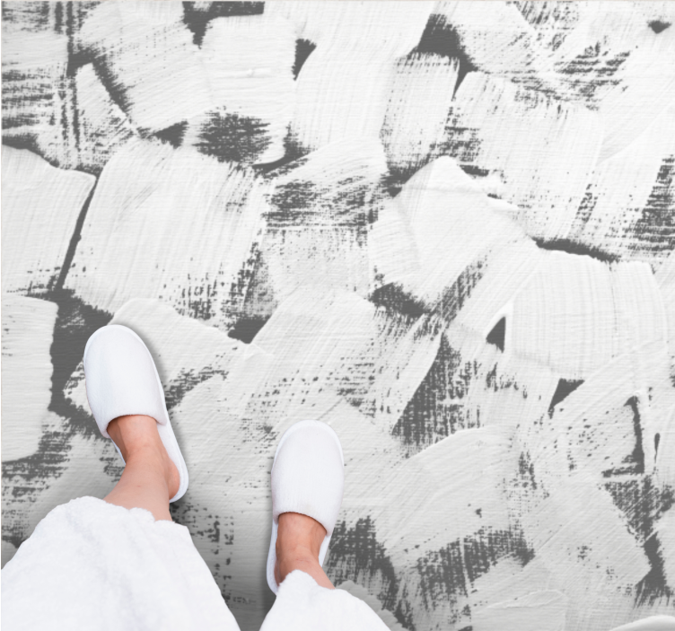 Covor de vinil texturat textura abstractă periată - TenStickers