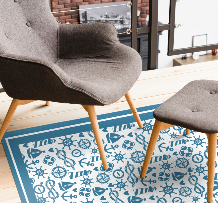 Diferite imagini de marinar covor tigla - TenStickers