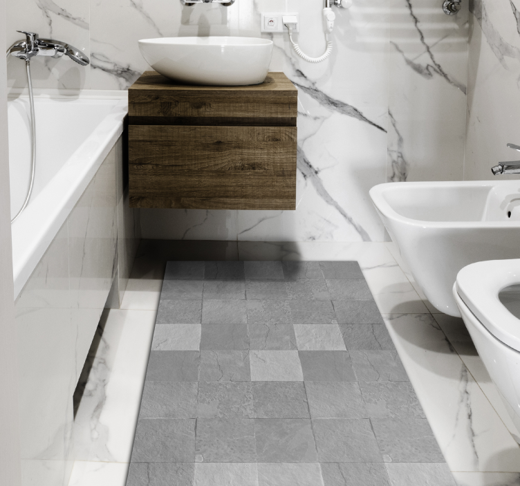 Plăci de covor plăci de pardoseală din piatră - TenStickers