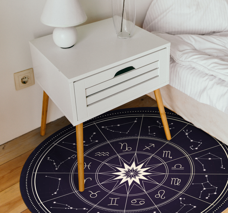 Covor etnic de vinil pentru horoscop - TenStickers