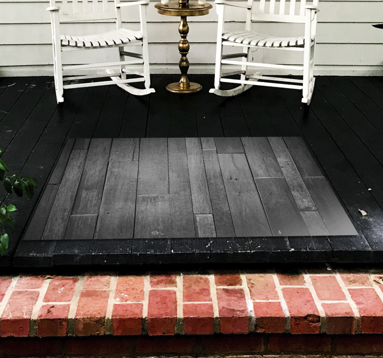 Covor original din scândură din lemn efect 3d din vinil - TenStickers