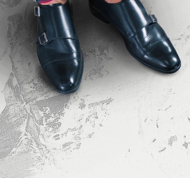 Pardoseală din piatră cu efect de piatră gri - TenStickers