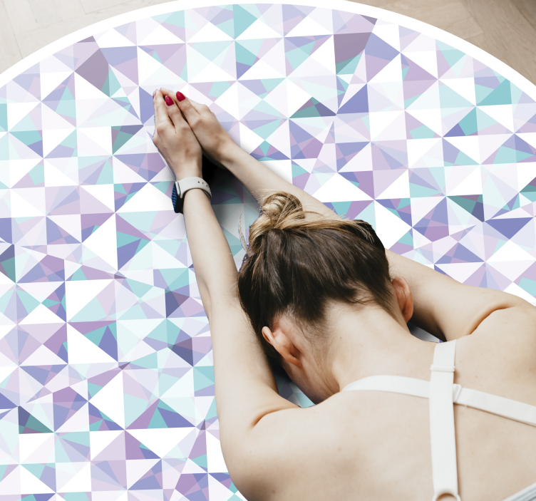 Mozaic din sticlă covor de podea - TenStickers