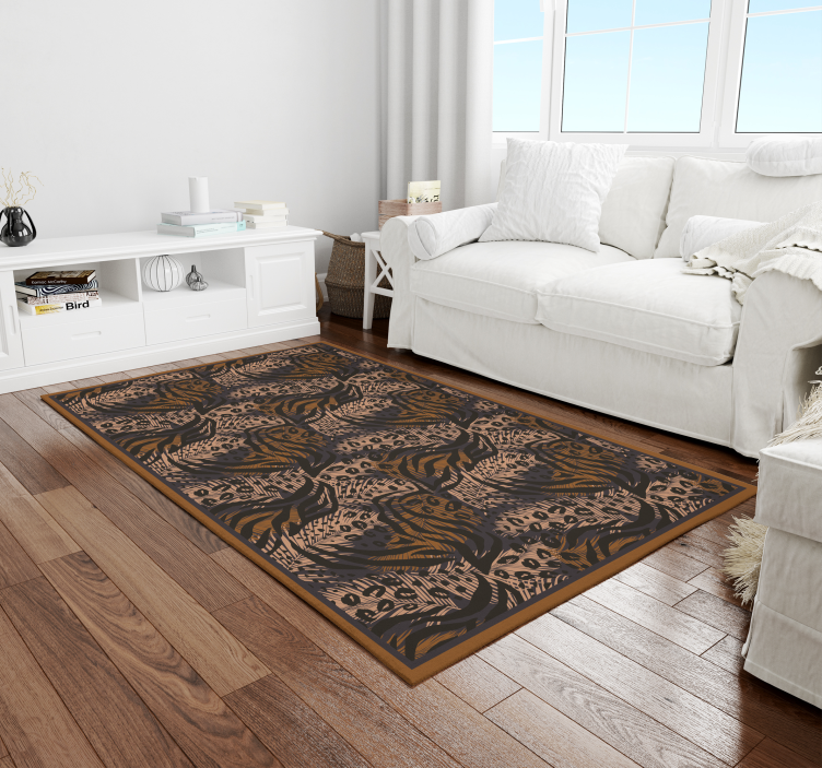 Stil african, covor modern colorat abstract - TenStickers