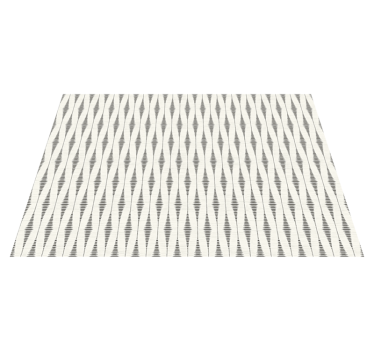 Covor vinil modern rabaul ikat gri si bej - TenStickers