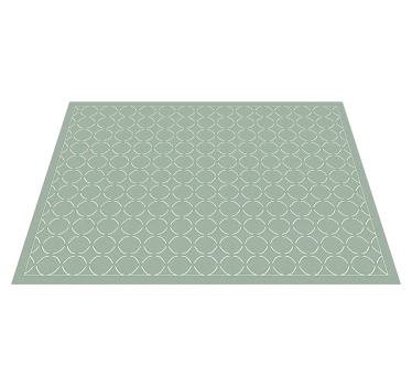 Covor de vinil pentru bucătărie model celadon discret - TenStickers