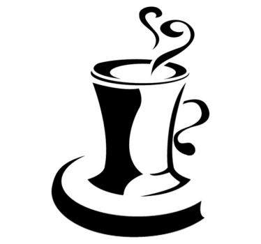 Covor de vinil pentru bucătărie cafea cu inimă - TenStickers