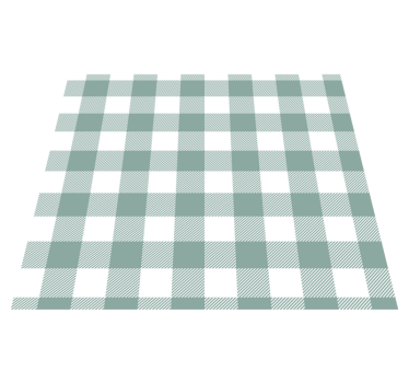 Covor de vinil pentru bucătărie tartan verde - TenStickers