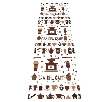 Covor de vinil pentru bucătărie moment de cafea - TenStickers