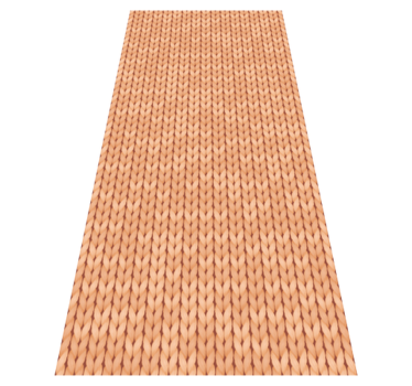 Covor de vinil pentru bucătărie bej textil - TenStickers