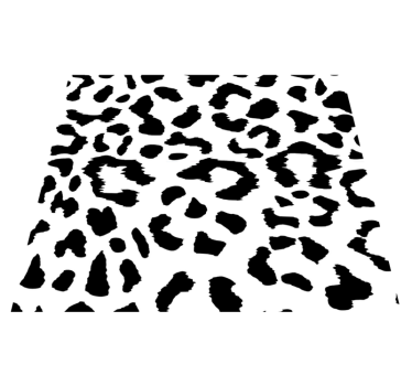 Covor vinil print animalier leopard simplu - TenStickers