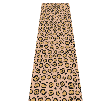 Covor vinil print animalier leopard pastelpictat - TenStickers
