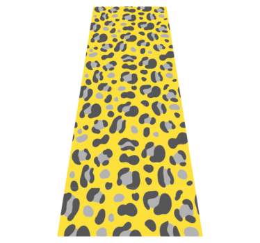 Covor vinil print animalier imprimeu leopard pantone - TenStickers