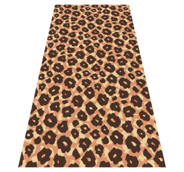 Covor vinil print animalier imitație leopard catifelat - TenStickers