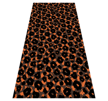 Covor vinil print animalier imitație leopard kalahari - TenStickers