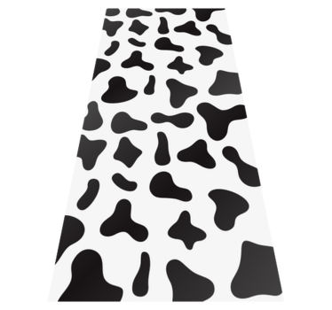 Covor vinil print animalier imprimeu vacă - TenStickers