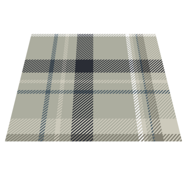 Covor vinil dormitor flanel gri - TenStickers