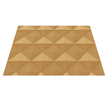 Covor vinil dormitor 3d aur - TenStickers