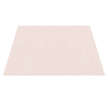 Covor vinil dormitor roz pal floral - TenStickers