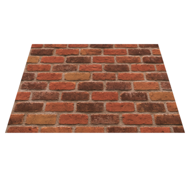 Covor vinil dormitor piatră cărămidă rustică - TenStickers