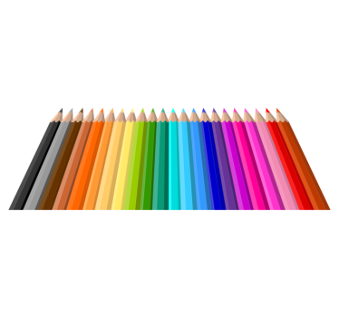 Covor de vinil pentru copii cu bordură creion colorat - TenStickers