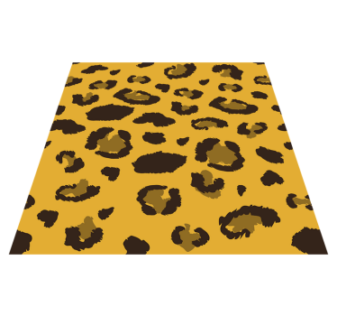 Covor vinil dormitor imprimeu animal leopard - TenStickers