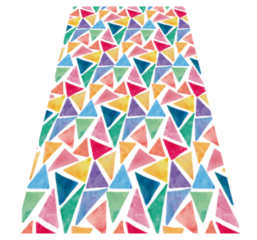 Covor de vinil pentru bucătărie geometric - TenStickers