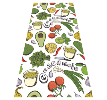 Covor de vinil pentru bucătărie cu fructe mexicane - TenStickers