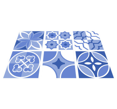 Covor de vinil pentru bucătărie plăci ceramice cindito - TenStickers