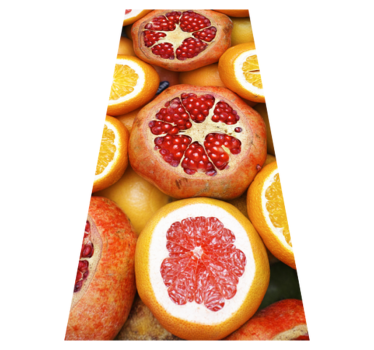 Covor de vinil pentru bucătărie fructe feliate - TenStickers