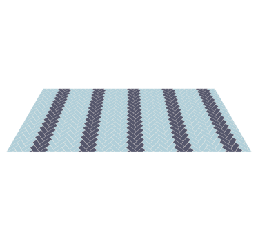 Covor de vinil pentru bucătărie model herringbone - TenStickers