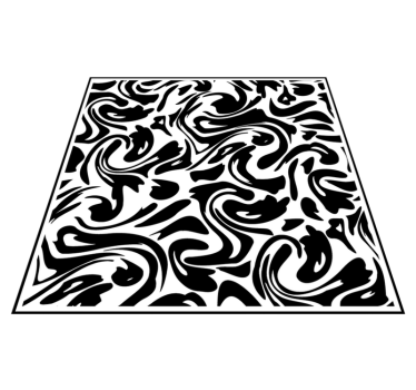 Covor de vinil pentru bucătărie fluid modern - TenStickers