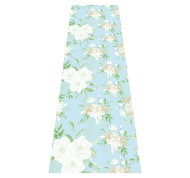 Covor vinil dormitor stil floral sălbatic grandmillenial - TenStickers